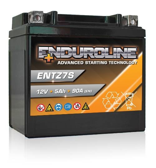 Enduroline ENTZ7S AGM Motorcycle Battery