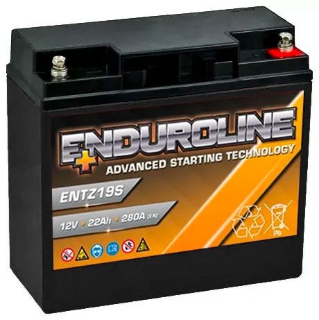 Enduroline ENTZ19S AGM Motorcycle Battery