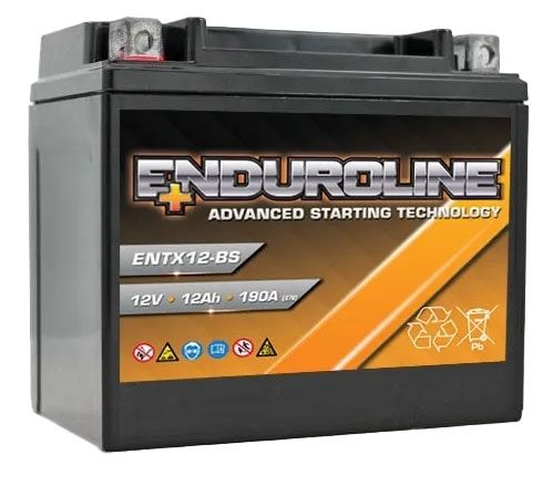 Enduroline ENTX12-BS Motorcycle Battery