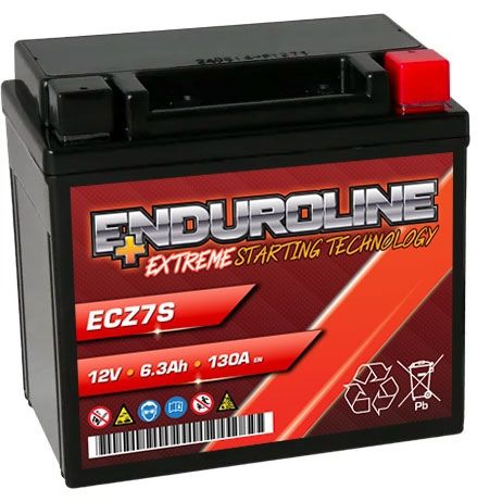 Enduroline ECZ7S AGM Motorcycle Battery