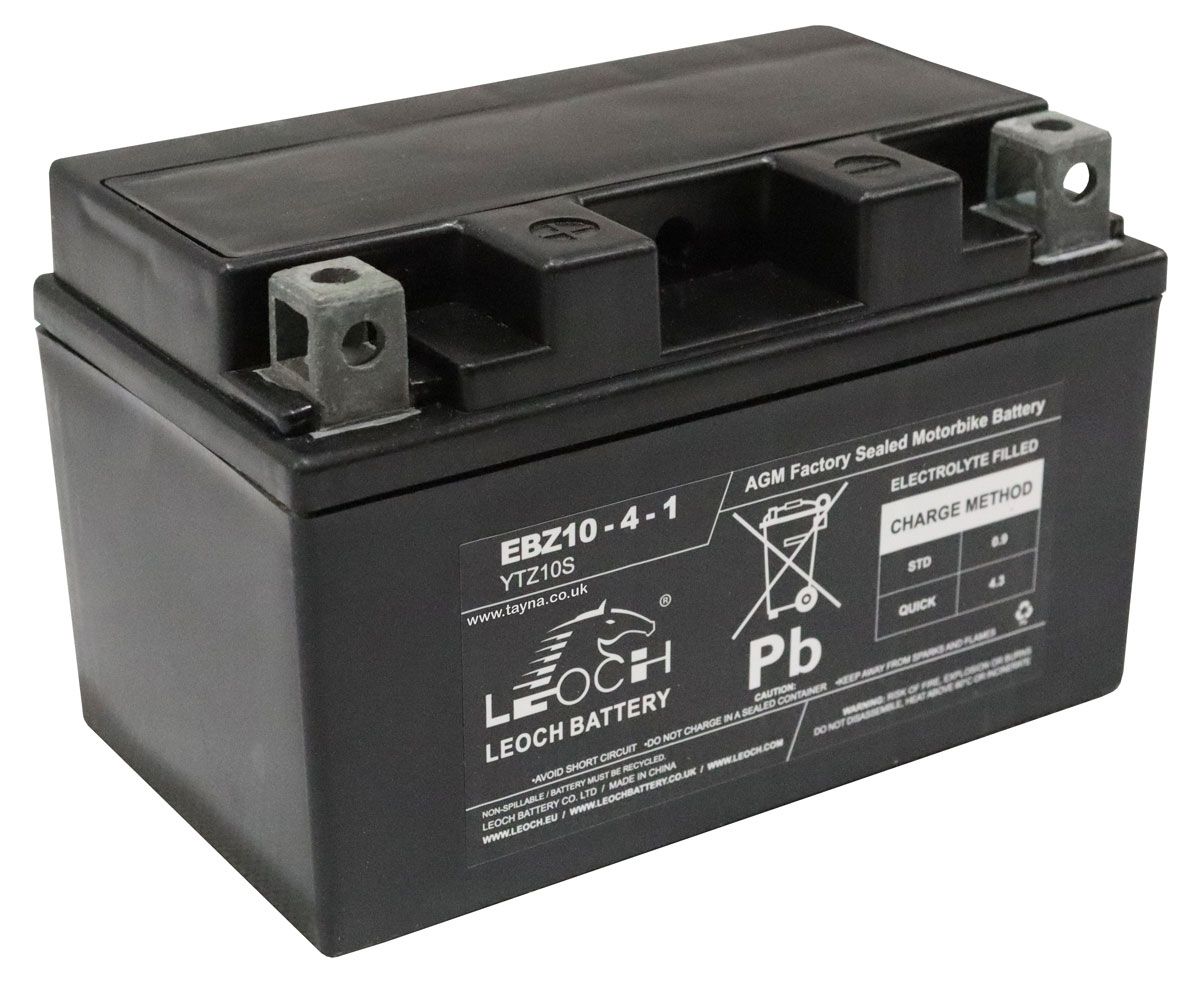 Leoch EBZ10-4-1 AGM Motorcycle Battery