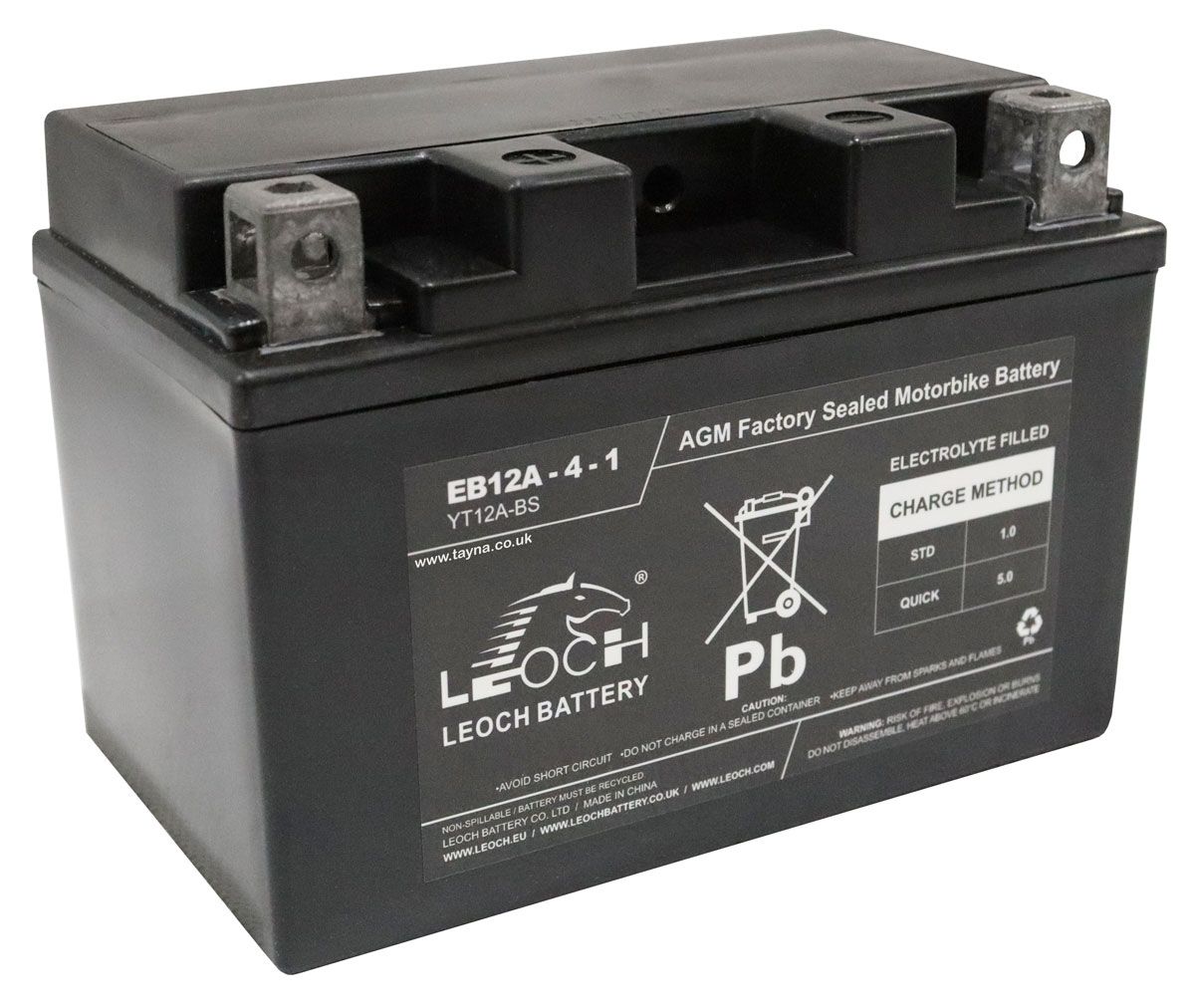 Leoch EB12A-4-1 AGM Motorcycle Battery