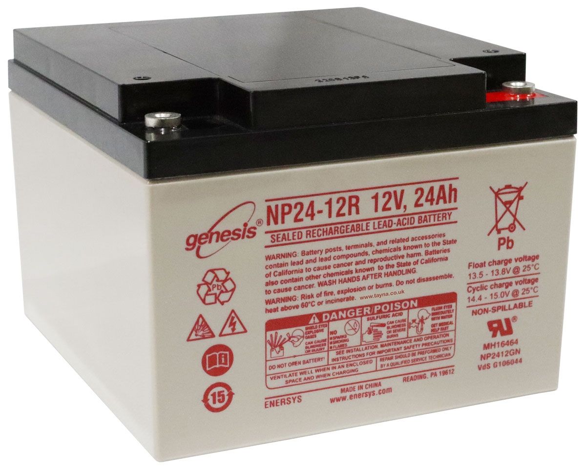 NP24-12 EnerSys Genesis SLA Battery 12v 24Ah 