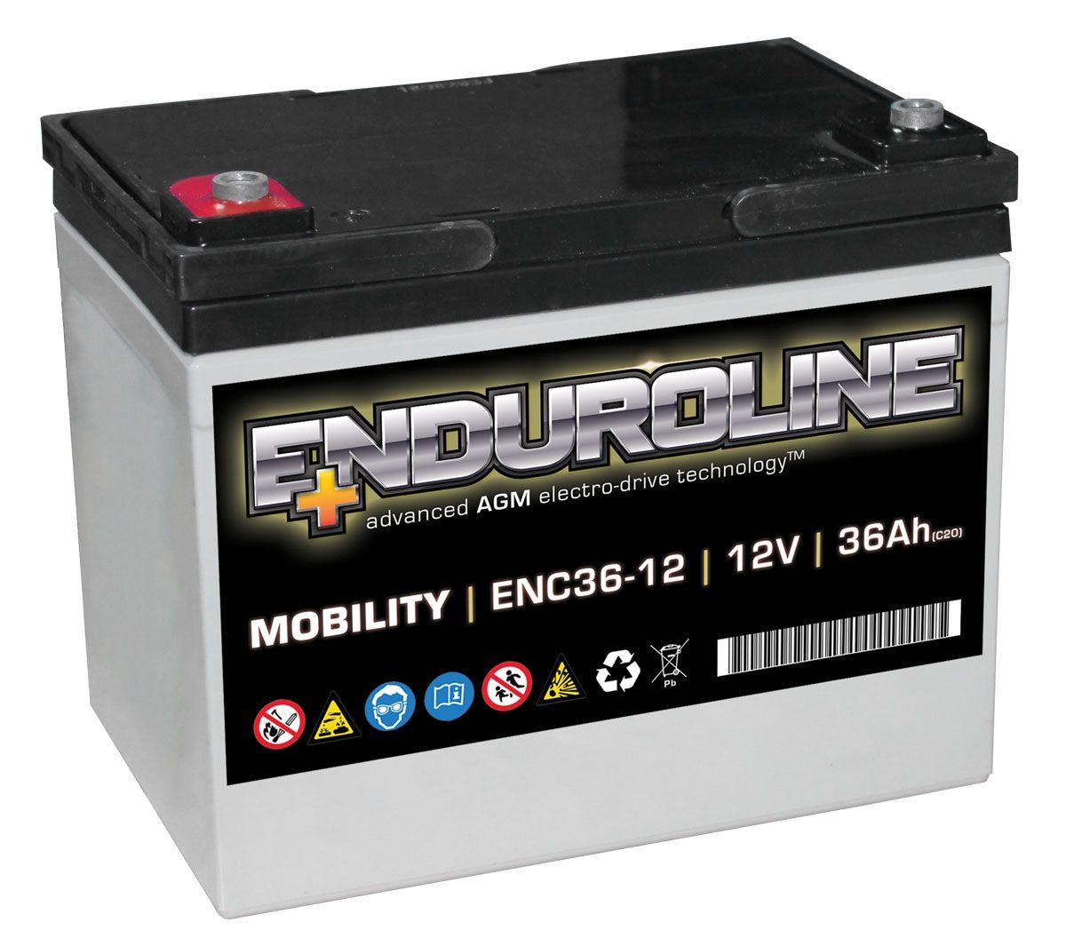 ENC36-12 Enduroline Mobility Battery 12V 36Ah