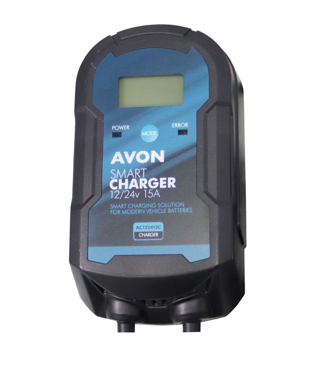 AC122415C AVON Intelligent Battery Charger 12/24V 15A 