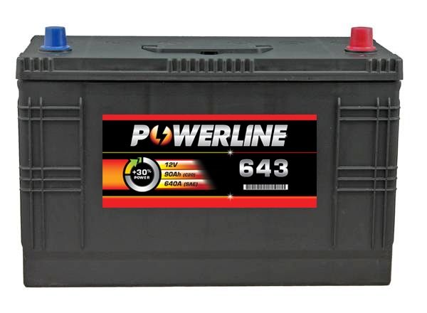 Powerline 643 Commercial Battery