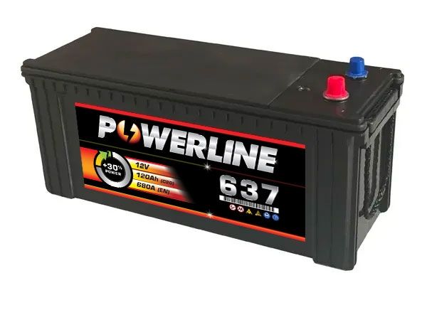 Powerline 637 Commercial Battery