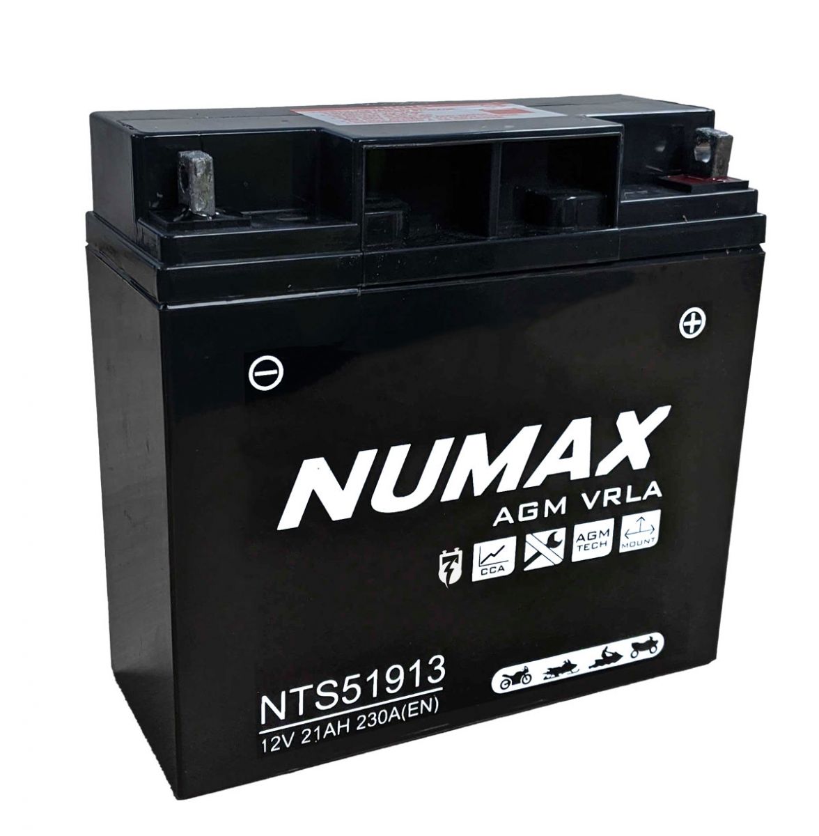 Numax NTS51913 AGM Motorcycle Battery