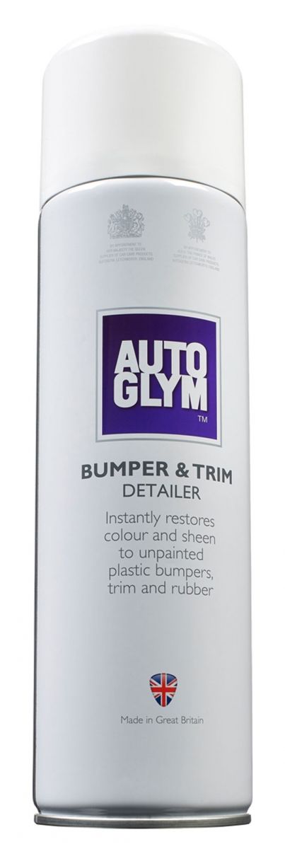 AUTOGLYM Bumper & Trim Detailer - Improve Colour and Sheen. 450ml - BUMPER450