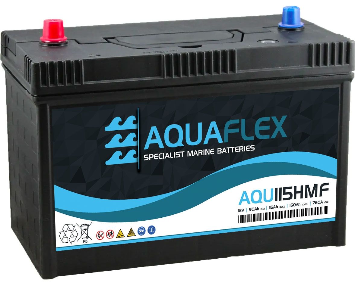 Aquaflex AQU115HMF Marine Leisure Battery