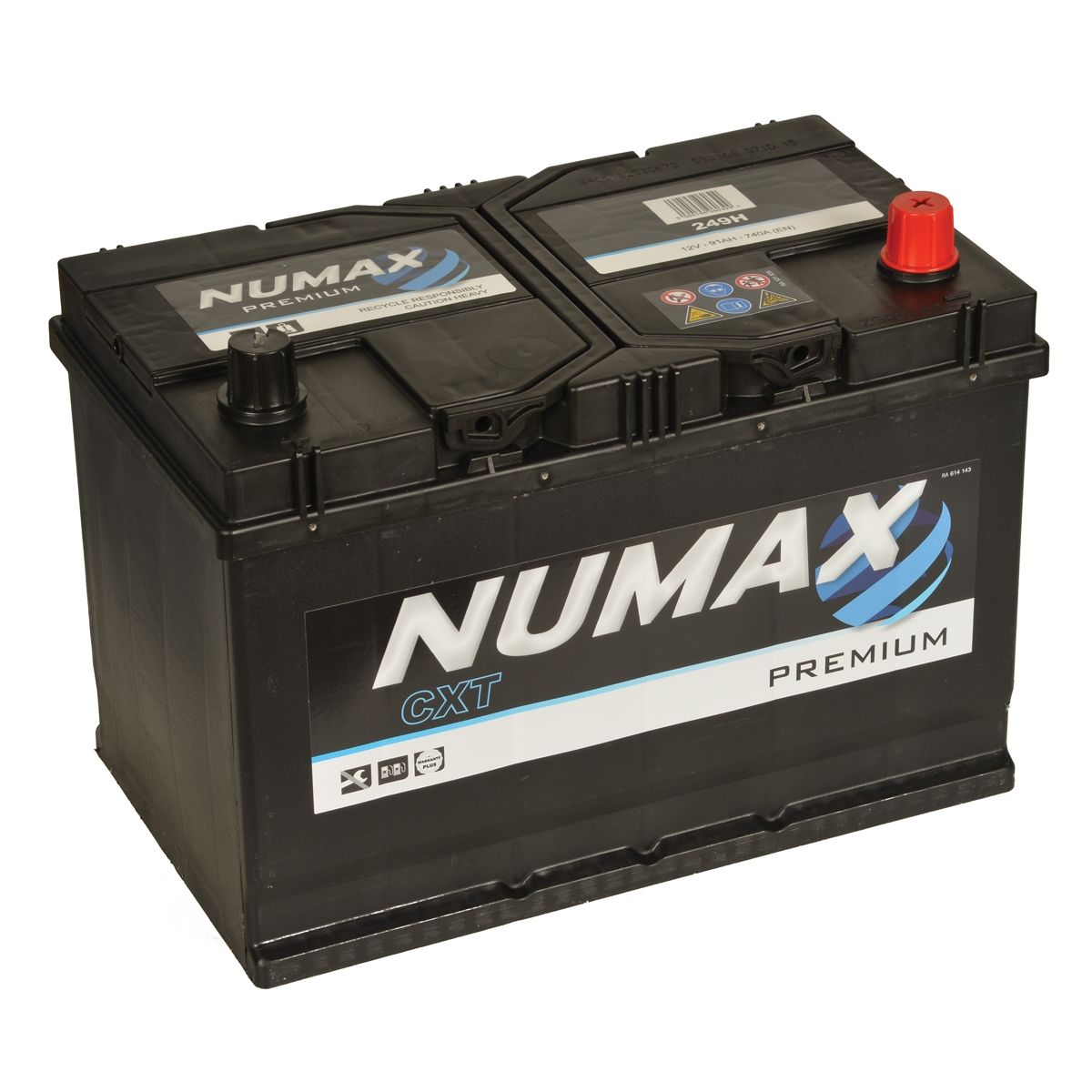 Numax 249H Car Battery