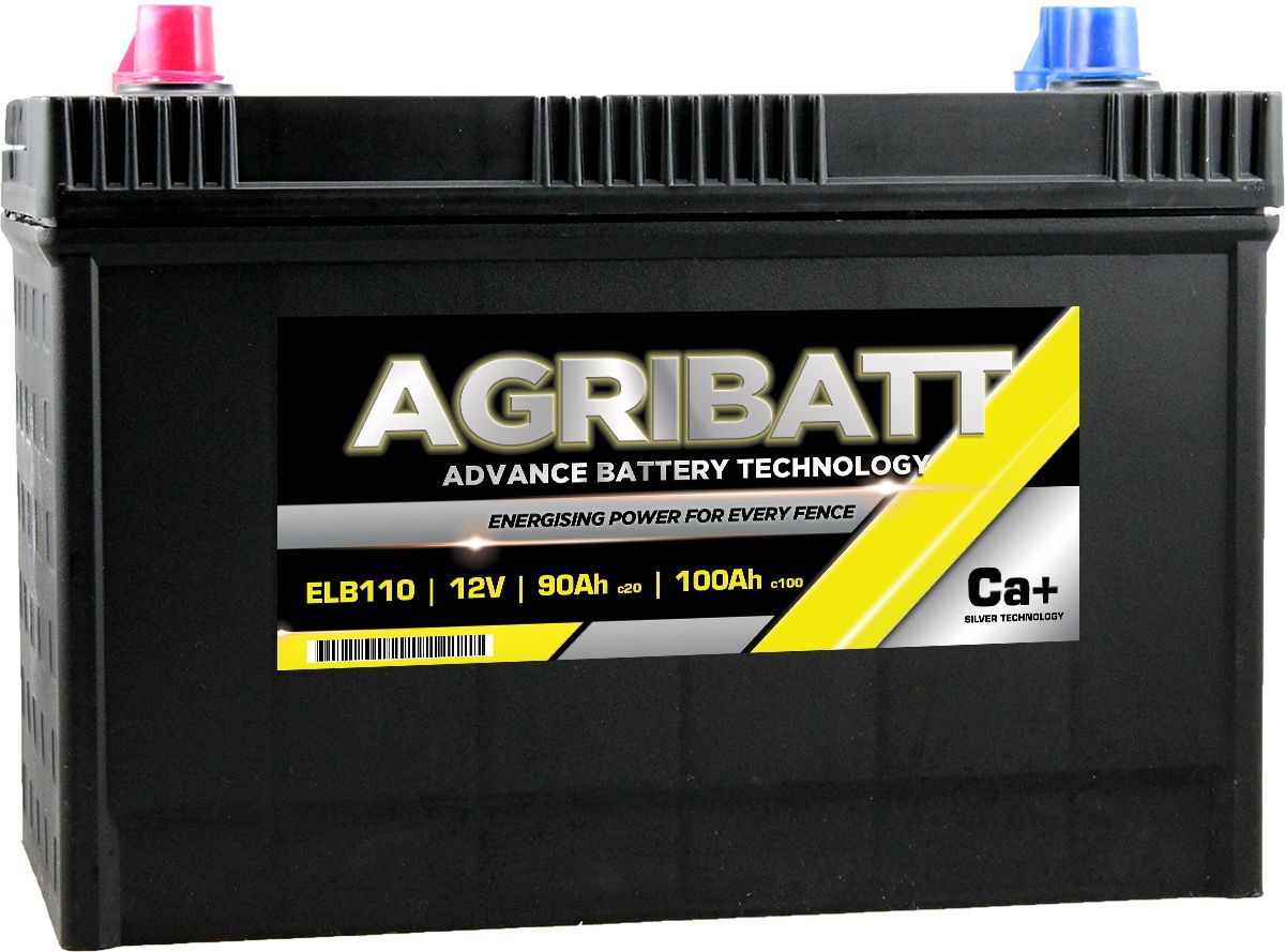 AgriBatt ELB110 Heavy Duty Electric Fence Battery 12V 100Ah c100