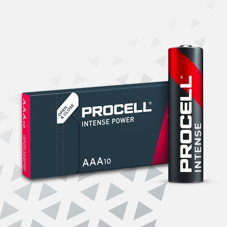 10x Duracell Procell Intense AAA Batteries MN2400INT