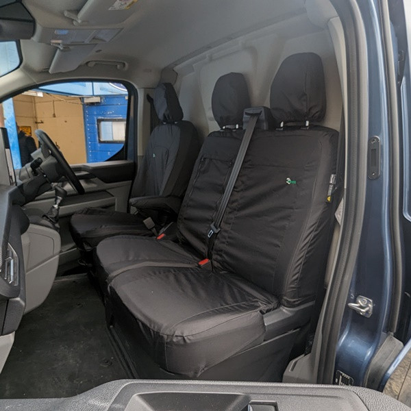 Town & Country TA7974 Tailored Ford Transit Custom Double Passenger Seat Cover (2024 onwards)