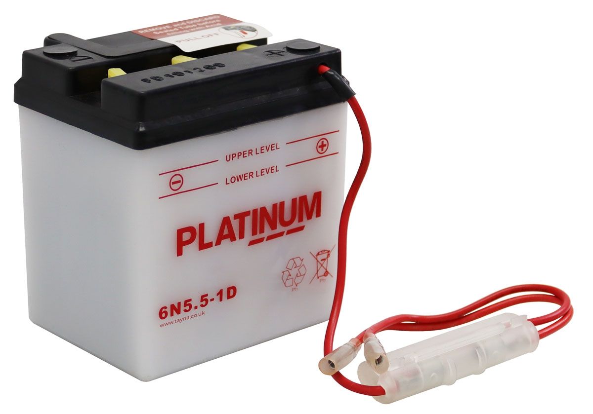Platinum 6N5.5-1D Motorcycle Battery