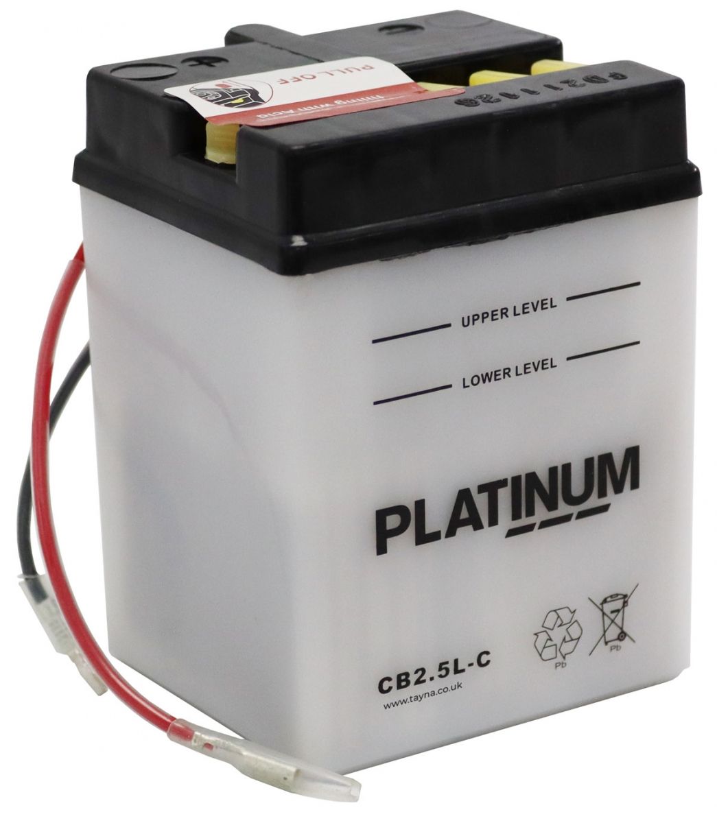 Platinum CB2.5L-C Motorcycle Battery