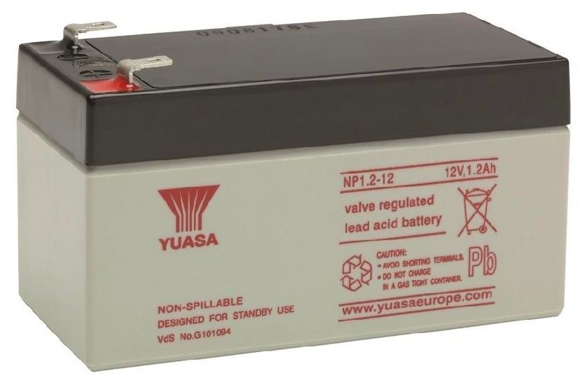 Yuasa NP1.2-12 Starter Battery Motor 12 V