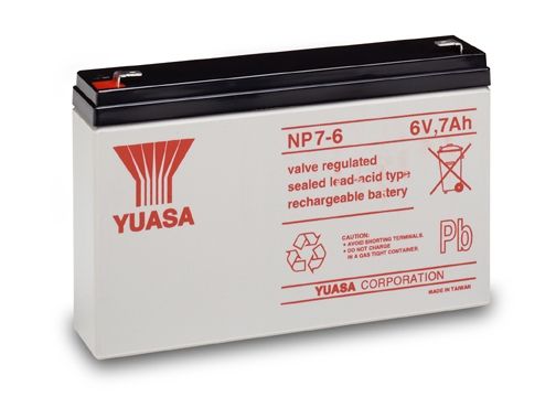 Yuasa NP7-6 1yr Np Series