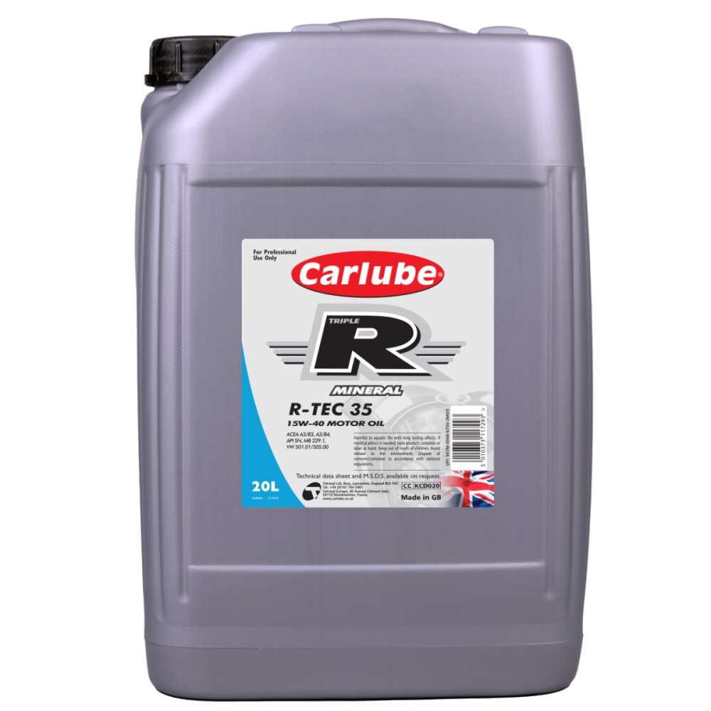 Carlube KCD020 Engine Oil 20L