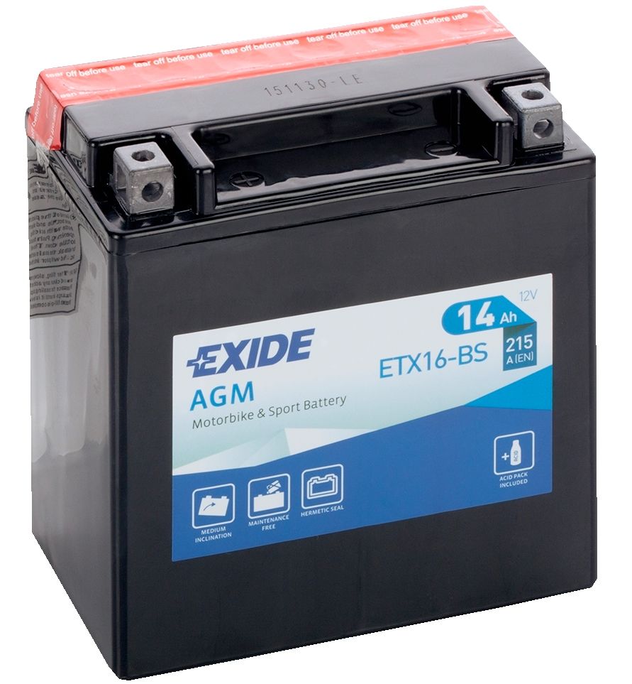 Exide ETX16-BS