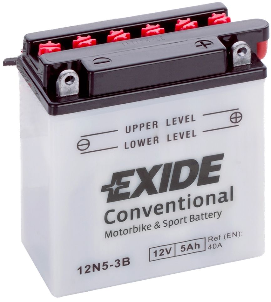 Exide 12N5-3B Motorcycle Battery