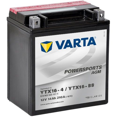 Varta 514902021I314 AGM Motorcycle Battery