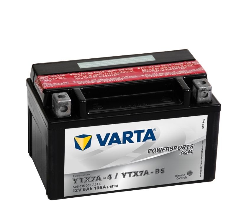 Varta 506015011I314 AGM Motorcycle Battery