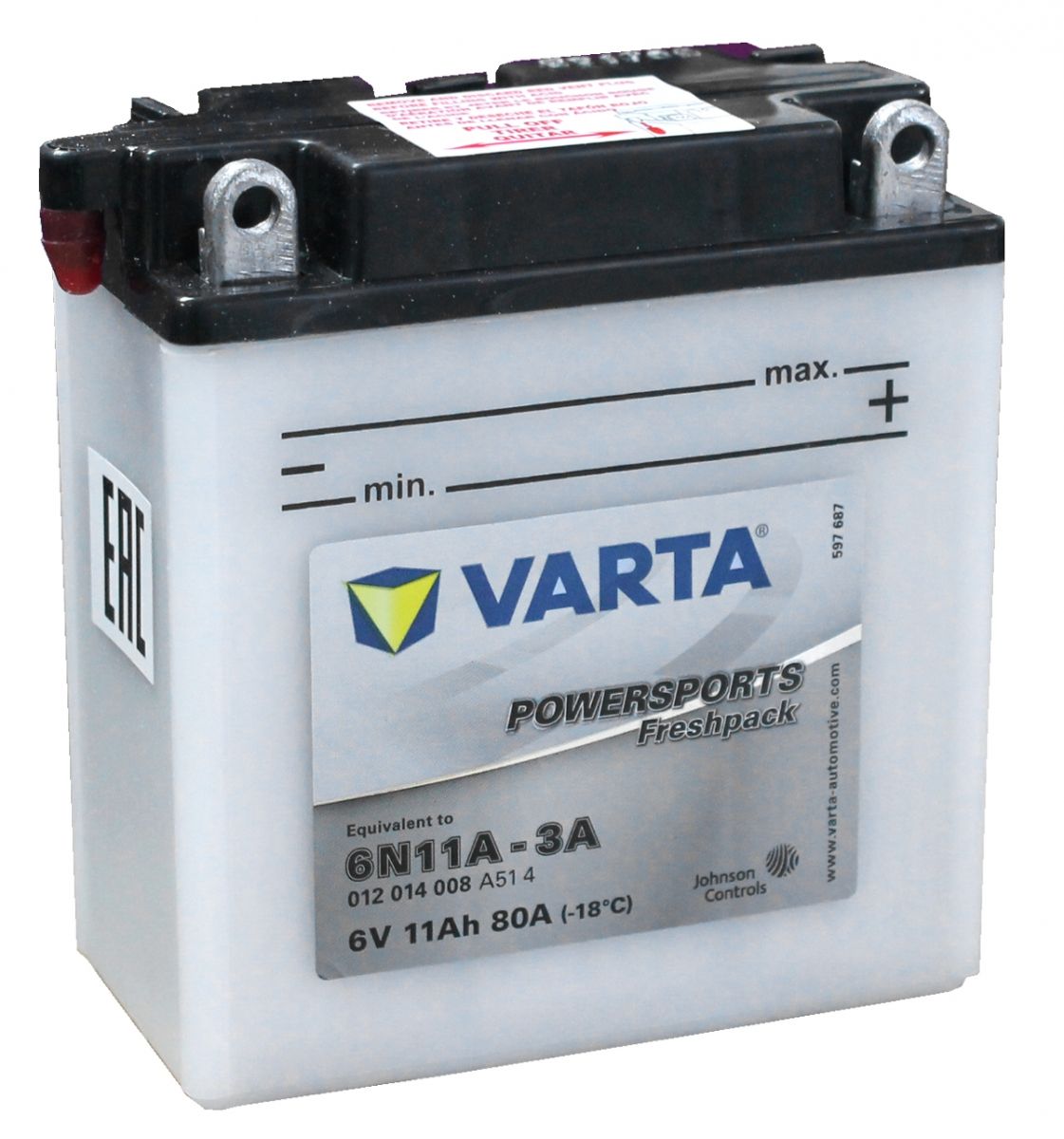 Varta 011014008I314 Motorcycle Battery