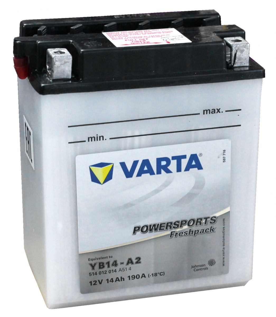 Varta 514012014A514 Motorcycle Battery