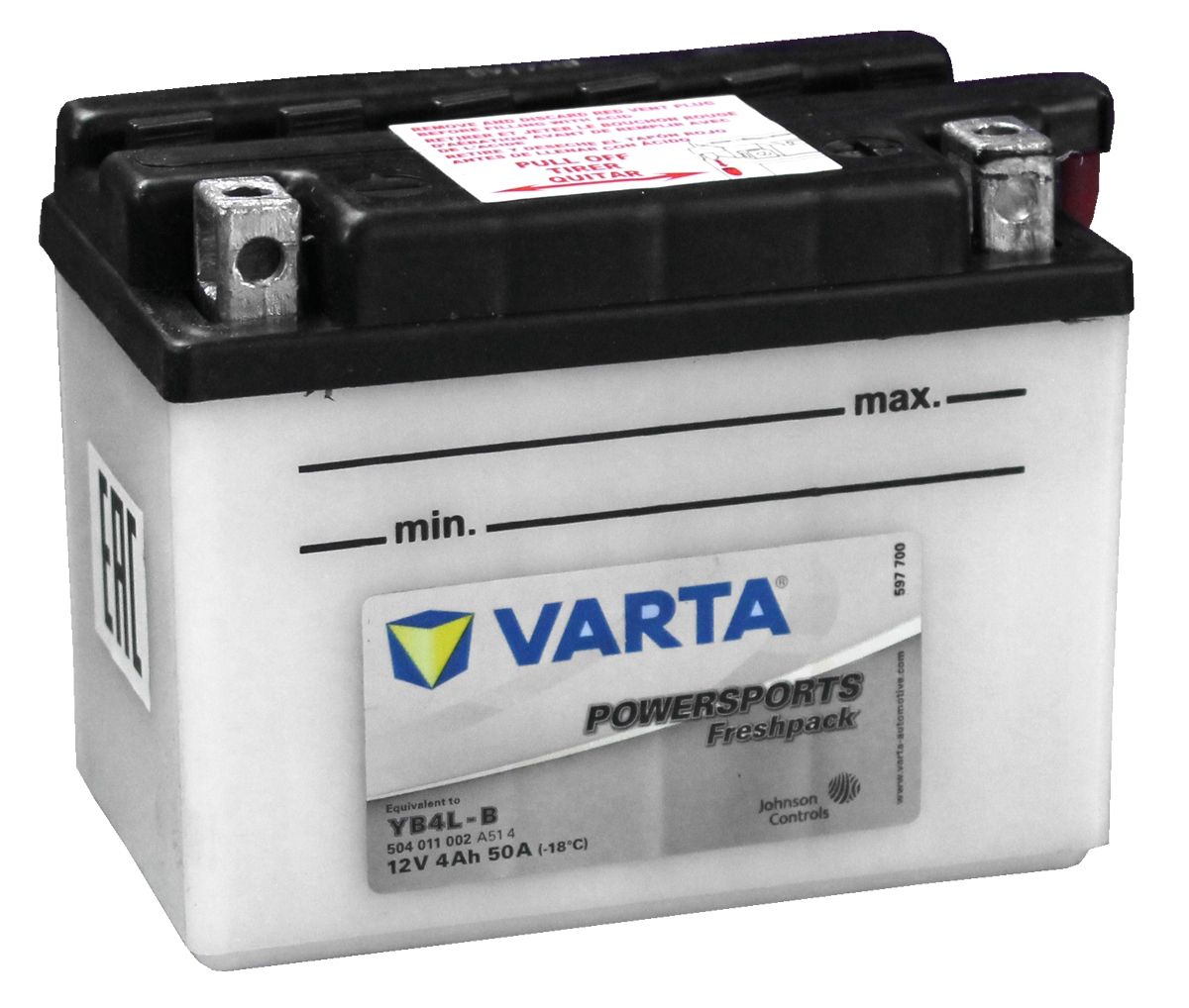 Varta 504011002A514 Motorcycle Battery