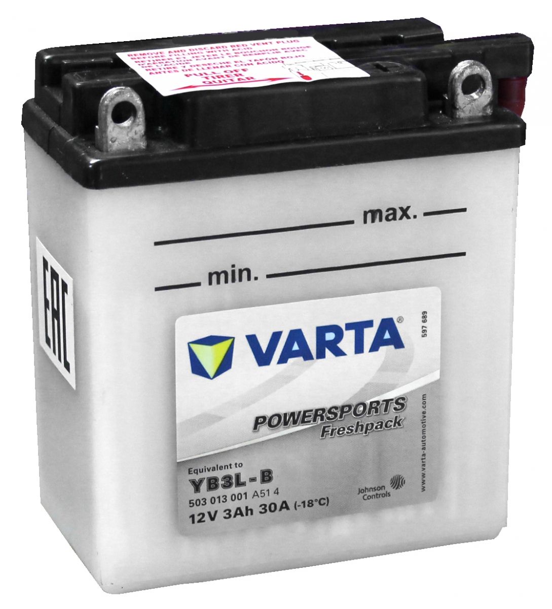 Varta 503013001A514 Motorcycle Battery