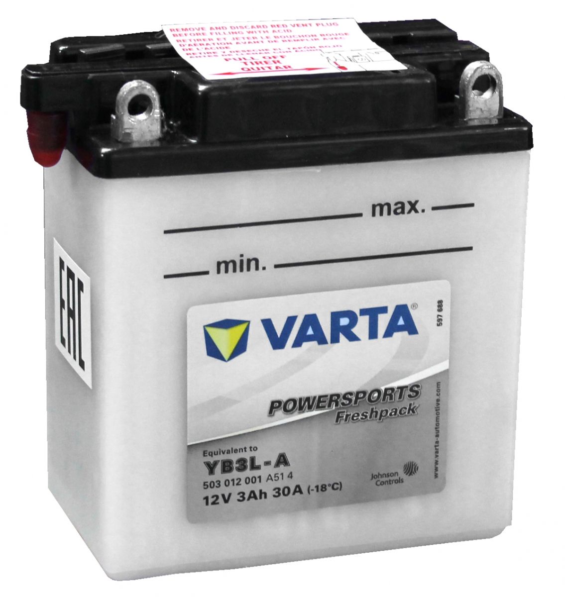 Varta 503012001A514 Motorcycle Battery