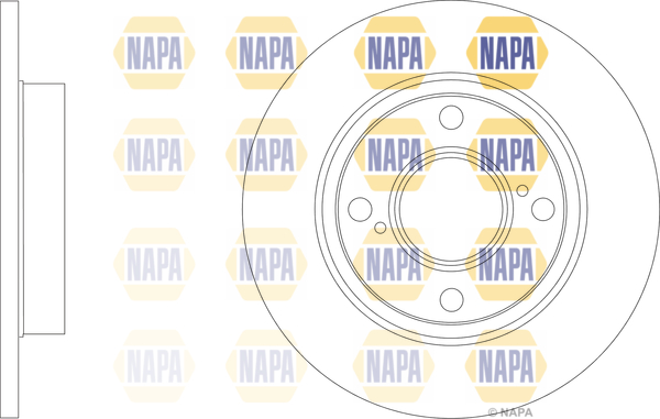 NAPA NBD5957+NBP1554