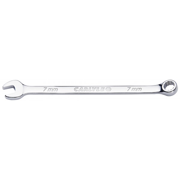Carlyle CWFP107M 7mm 12 Pt Full Polish Combo Wrench