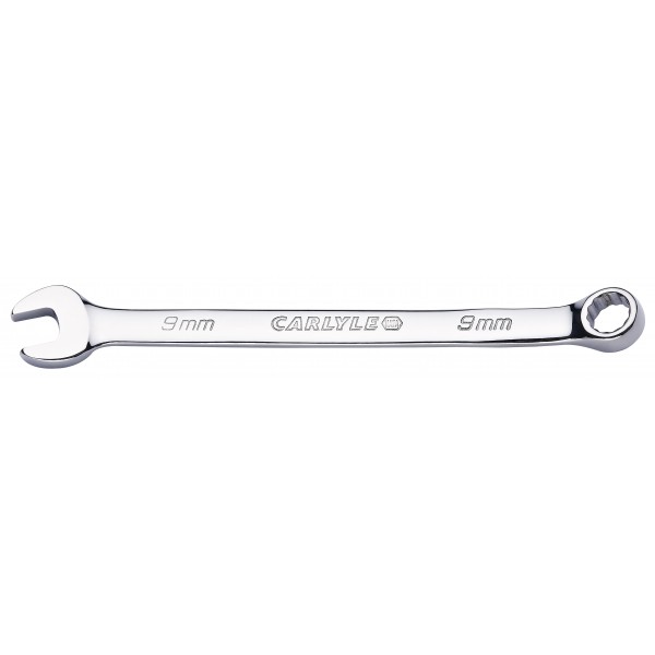 Carlyle CWFP109M 9mm 12 Pt Full Polish Combo Wrench