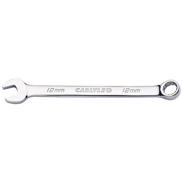 Carlyle CWFP112M 12mm 12 Pt Full Polish Combo Wrench