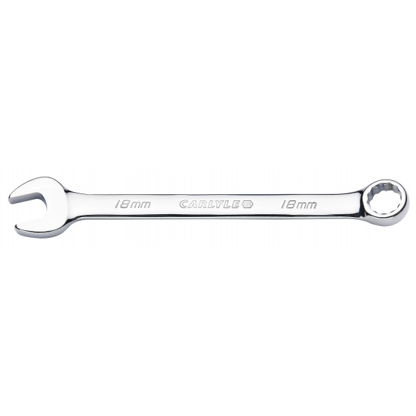 Carlyle CWFP118M 18mm 12 Pt Full Polish Combo Wrench