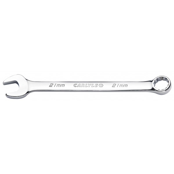 Carlyle CWFP121M 21mm 12 Pt Full Polish Combo Wrench