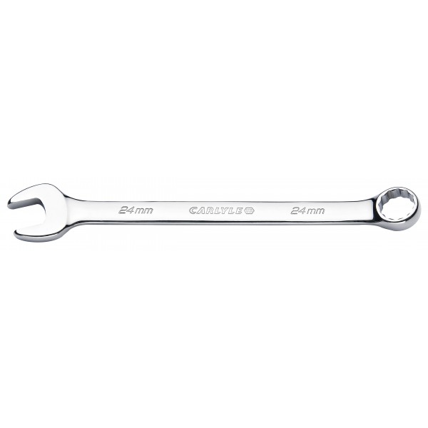 Carlyle CWFP124M 24mm 12 Pt Full Polish Combo Wrench