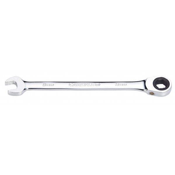 Carlyle RW009M Flat Ratcheting Wrench Stnd Length-9mm