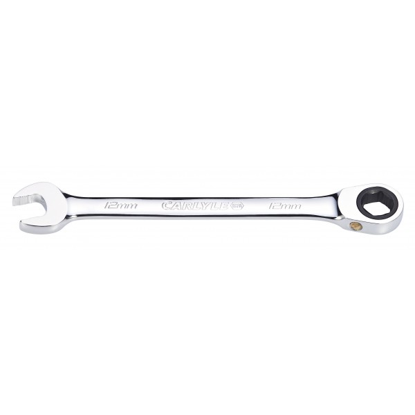 Carlyle RW012M Flat Ratcheting Wrench Stnd Length-12mm