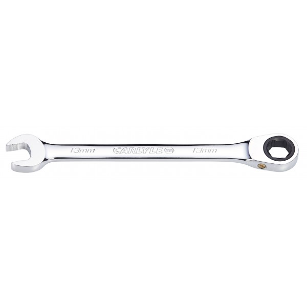 Carlyle RW013M Flat Ratcheting Wrench Stnd Length-13mm