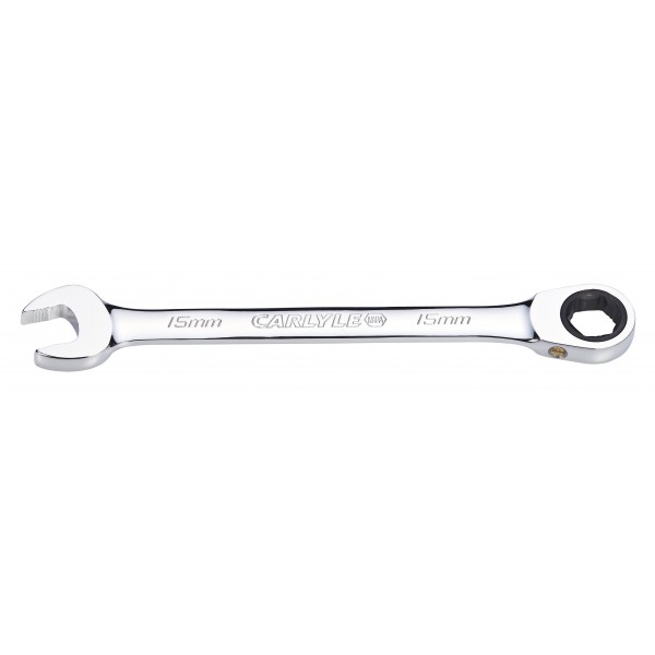 Carlyle RW015M Flat Ratcheting Wrench Stnd Length-15mm