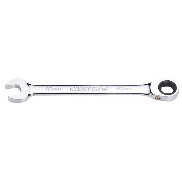 Carlyle RW016M Flat Ratcheting Wrench Stnd Length-16mm