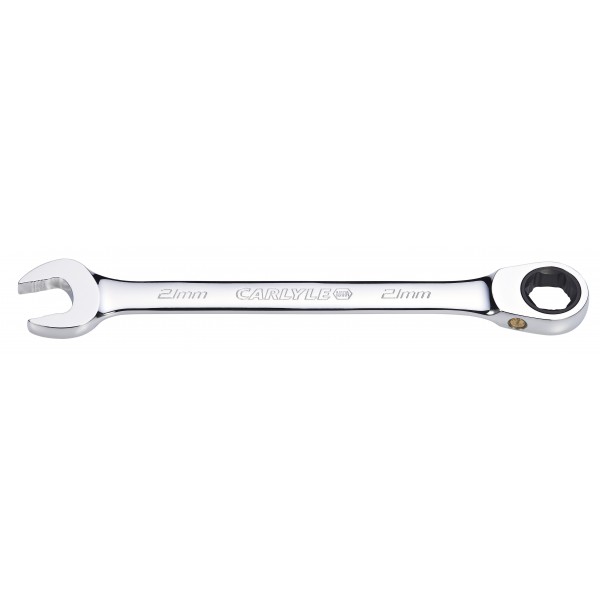 Carlyle RW021M Flat Ratcheting Wrench Stnd Length-21mm
