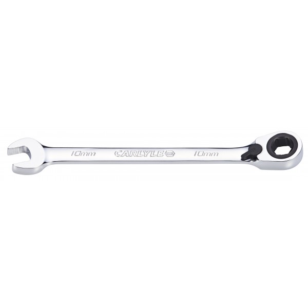 Carlyle RWR010M Reversible Ratch Wrench15 Stnd Length 10mm
