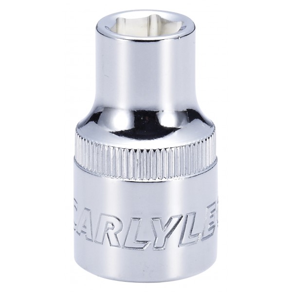 Carlyle S12010M 1/2dr 10mm 6pt Chrome Socket