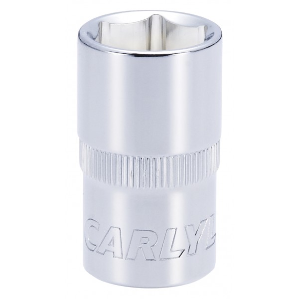 Carlyle S12016M 1/2dr 16mm 6pt Chrome Socket
