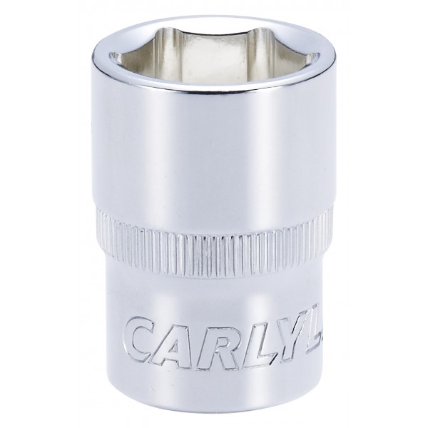 Carlyle S12019M 1/2dr 19mm 6pt Chrome Socket