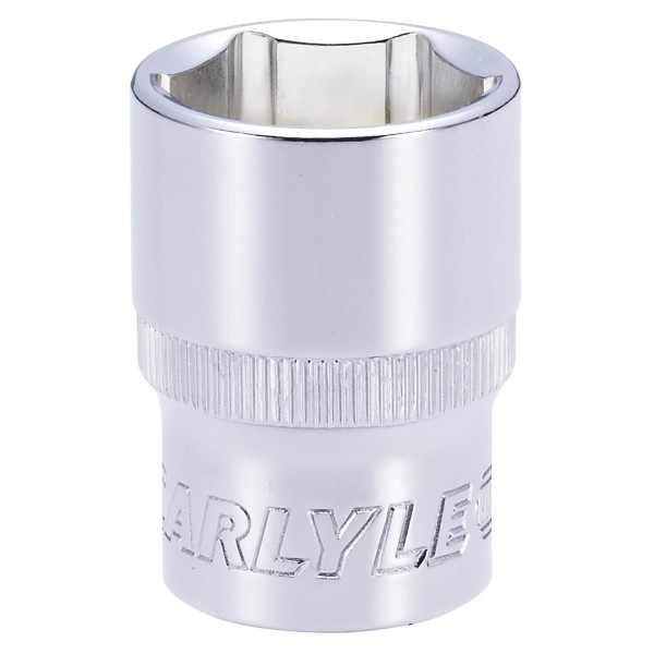 Carlyle S12021M 1/2dr 21mm 6pt Chrome Socket